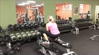 Lisa Bench Squats