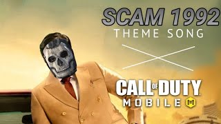 Call of duty mobile × Scam 1992 theme song | Nuke gameplay | ScamSeed | #callofdutymobile #scam1992