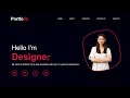 Responsive Portfolio Website Using HTML CSS JavaScript