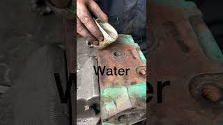 How to open the Volvo cylinder head plug?#shorts #volvo #skills #diy #water #channel #video #physics