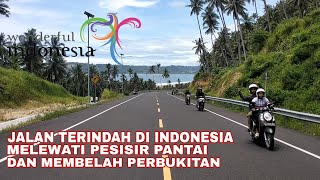 Jalan Terindah di Jawa Timur Melewati pesisir pantai Dan Membelah Bukit || Jls Pantai Sine