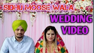 SIDHU MOOSE WALA Wedding VIDEO | Wedding ON SIDHU