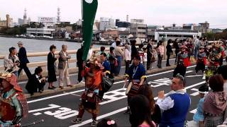 2011.10.29松江400年祭武者行列その02.avi