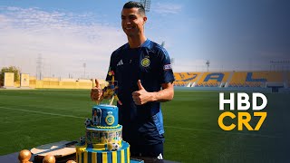 Happy birthday, Cristiano Ronaldo ! 🎂 سنة سعيدة لقائد النصر كريستيانو رونالدو