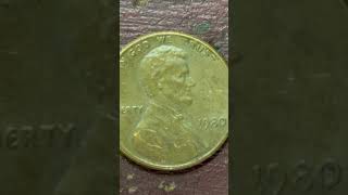 #DreamTrackAI 1980 LINCOLN MEMORIAL CENT (OBVERSE AND REVERSE)