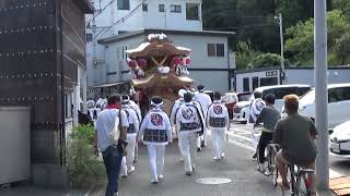 令和５年 岡本町やぐら試験曳き 02