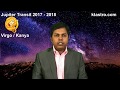 Jupiter Transit 2017 - 2018 for Virgo / Kanya Rasi (Guru Peyarchi / Gochar)