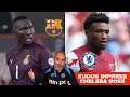 GOOD NEWS🇬🇭 KUDUS IMPRESS CHELSEA COACH…BARCA EYE BLACK STARS GOALKEEPER…PARTEY NEWS