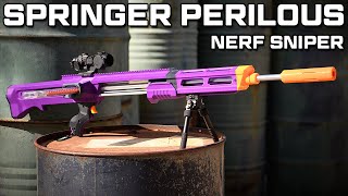 Springer Perilous: An Easy To Prime 400fps+ Nerf Sniper!