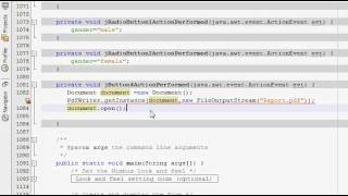 Java prog#74. Reports : Itext :Getting started :Hello world Example