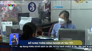 Đường sắt tung thêm hàng ngàn vé tàu Tết Quý Mão 2023 | VTV24