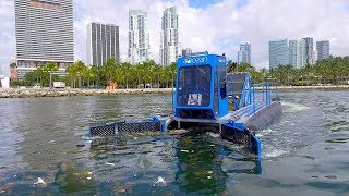 Ce bateau a été conçu pour nettoyer les océans