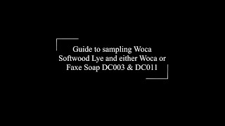 WOCA - the best care for a wooden floor. Sampling guide for kits DC003 and DC011.