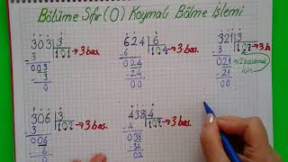 4. SINIF/ BÖLÜME SIFIR ( 0) KOYMALI BÖLME İŞLEMİ   2.