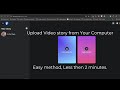 How to Upload Facebook Video Stories from Your PC