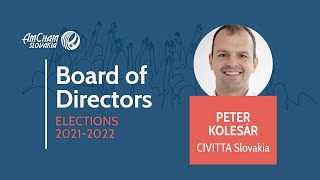 Candidates  2021/2022 - Peter Kolesár, CIVITTA Slovakia