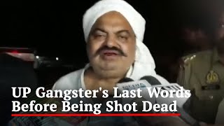 "Nahi Le Gaye To...": UP Gangster's Last Words Before Being Shot Dead