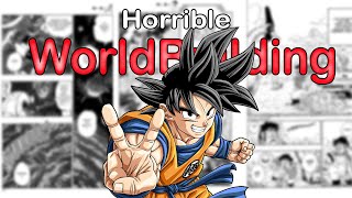 Dragon ball has a world building problem