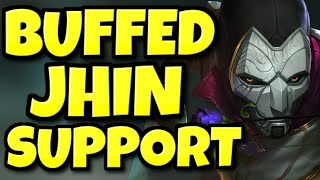 Riot just BUFFED Jhin Support in a HUGE way...