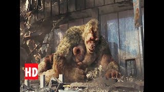Gorilla George deceived Rock by death ''Rampage'' (2018) (8/8)
