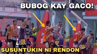 JERWIN GACO AT RENDON LABADOR NagkaPISIKALAN SA 3X3 Motivated basketball.