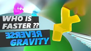 Hexaminoes and Tetris | Reverse Gravity Softbody Simulation | Who is Faster? | ASMR | C4D4FUN