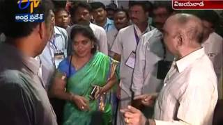 Surya Kumari suspend Two Officers in Durga temple