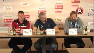 TuS N-Lübbecke vs. HSV Handball Pressekonferenz