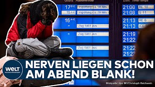 LANDESWEITER BAHNSTREIK: Verständnis der Reisenden aufgebraucht! GDL-Forderungen seien \