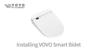 [VOVOSTYLEMENT]Smart Bidet Seat Installation VB4000SE/VB-4100SR