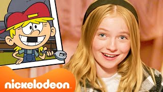 Really Loud House Cast REACTS To Cartoon Scenes Part 2! | Behind The Scenes | Nickelodeon
