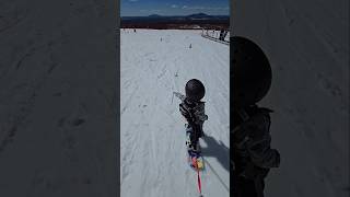 2 year old learns to snowboard  #snowboarding #kids #ski