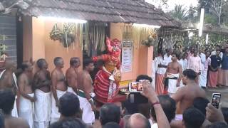 Vairajathan theyyam cheruthazam kunnubram vairajat