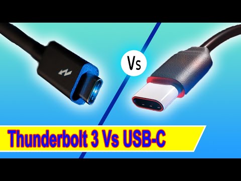 Thunderbolt 3 vs USB C – What Is The Difference?