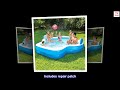 members mark elegant family pool 10 feet long 2 inflatable seats with backrests. new version