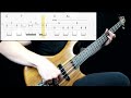 Red Hot Chili Peppers - Under The Bridge (Bass Cover) (Play Along Tabs In Video)