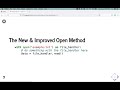 Python 101 - Working with FIles