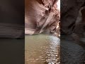 Hiking through Moab Utah, & I found this breathtaking water fall.