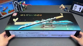 Demon Slayer Inosuke Nichirin Sword China DK Bricks 1513 Fresh Katana Speed Build