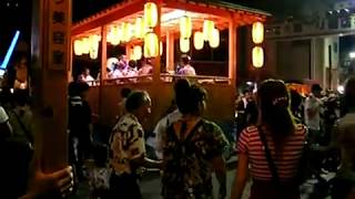 備中高梁の「松山踊り」、2007年夏