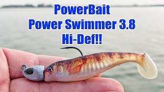 Berkley's NEW PowerBait Power Swimmer 3.8 | MEGA Hi-Def!!