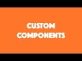 Custom Components in Ionic