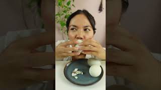 First Time Trying Balut (Fertilized Egg)