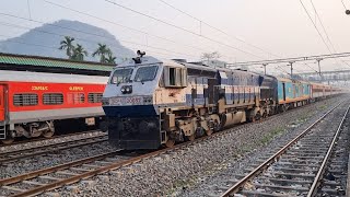 Siliguri WDP-4 with Kamrup Exp