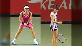 全日本テニス選手権88th １回戦 藤原里華 VS 瀬間友里加