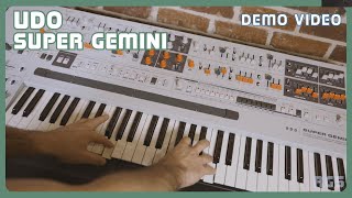 Udo Super Gemini Digital/Analog Synthesizer | Demo Video | Presets & Arpeggiator | Retro Gear Shop