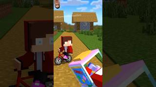 Hey JJ want some candy? MAIZEN Minecraft Animation #minecraft #animation