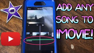 HOW TO ADD ANY SONG TO IMOVIE!!