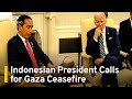 Indonesian President Appeals to Biden for Gaza Ceasefire | TaiwanPlus News