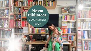 Tour pela biblioteca | Bookshelf tour 2023